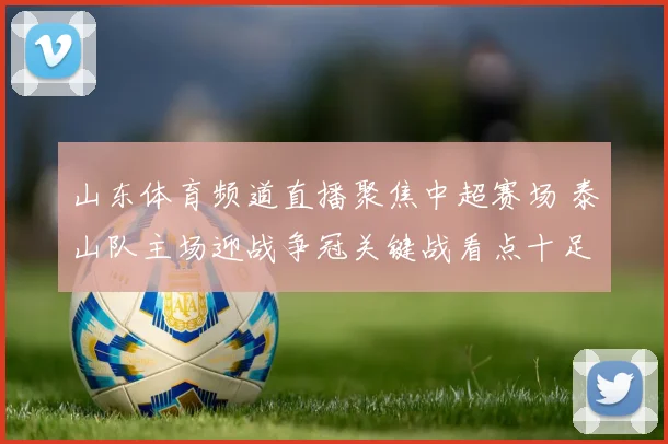 山东体育频道直播聚焦中超赛场 泰山队主场迎战争冠关键战看点十足