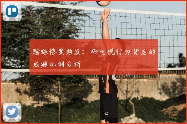 赌球惨案频发:砸电视行为背后的成瘾机制分析